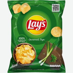 Чипсы картофельные Lay s Зелёный лук