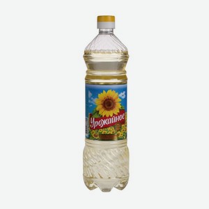 Масло подсолнечное Урожайное рафинированное 0,87л