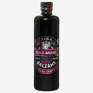 Бальзам Riga Black Balsam вишня, 0,5 л, Латвия