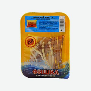 Кальмар ФИШКА Кольца сол-сушеные 100г