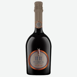 Вино игристое Tete De Cheval, белое экстра брют, 0,75 л