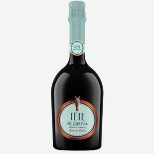 Вино игристое Tete De Cheval Blanc de Blancs белое брют 0,75 л
