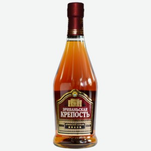 Коньяк Эриваньская крепость 5 лет 0,5 л