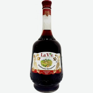 Вино Казайак Вин,  Ла Ви  Изабельное Молдавское, 1000 мл, Красное, Полусладкое