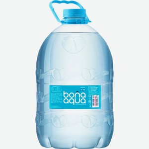 Вода  Бона Аква  Негазированная, в пластиковой бутылке, 5000 мл