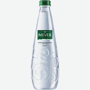 Вода  Мевер  Газированная, в стеклянной бутылке, 500 мл