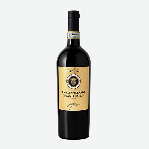 Вино Piccini Collezione Oro Chianti Riserva, красное сухое, 0,75 л, Италия