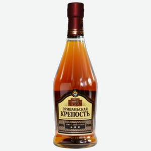 Коньяк Эриваньская крепость 3 года 0,5 л