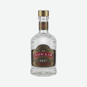 Водка ХАНСКАЯ 40% 700мл