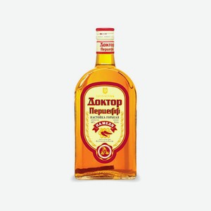 Настойка горькая ДОКТОР ПЕРЦЕФФ на меду лимон 40% 500мл