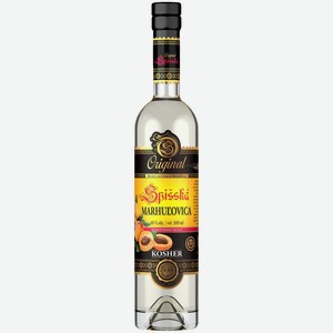 Водка  Спишска  Абрикосовица Оригинальная, Кошерная, 500 мл