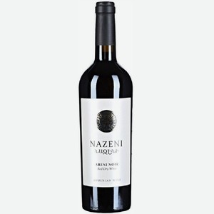 Вино Назени Арени Нуар, ординарное, сортовое, сух., кр., 0,75л., 12%