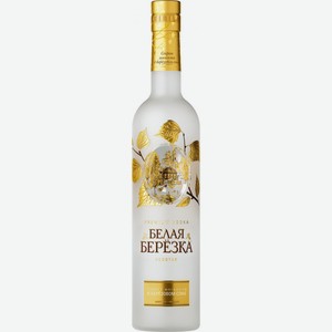 Водка Белая Березка Золотая 40% 0,5л