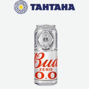 Напиток пивной Бад Безалкогольное 0,45л ж/б (Сан Инбев)
