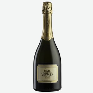 Вино коллекционное игристое брют белое Cuvee de Vitmer Blanc de Blancs 2018 0.75 л
