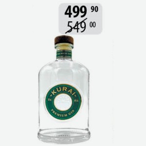 Джин Курай 40% 0,5л