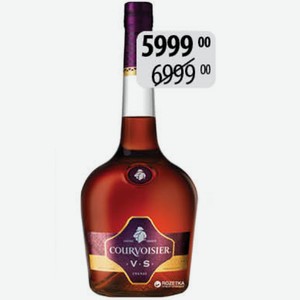 Коньяк Курвуазье VS 40% 1,0л