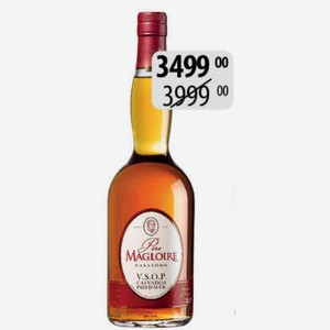 Кальвадос Пэр Маглуар Пэи д Ож VSOP 40% 0,5л П/У