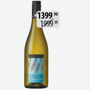Вино Паддл Крик Совиньон Блан Мальборо бел. п/сух. 12,5% 0,75л