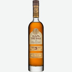 КОНЬЯК  Царь Тигран  3 года Армения, 0,5л