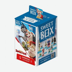 СВИТБОКС DC Лига Суперпитомцы Мармелад с игрушкой в коробочке 10г