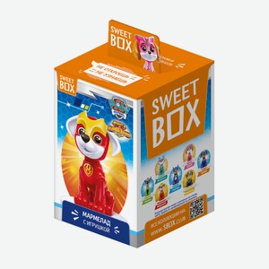 СВИТБОКС ЩЕНЯЧИЙ ПАТРУЛЬ Мармелад с игрушкой в коробочке 10г