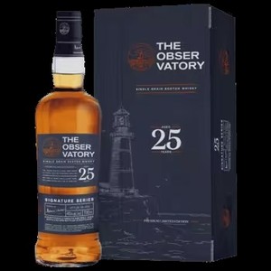 Виски The Observatory Single Grain 25 лет 0,7 л в подарочной упаковке