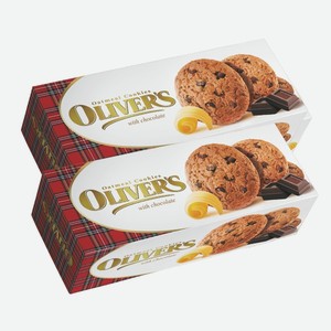 Печенье овсяное Oliver’s Шоколадное 190 г