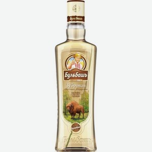 Настойка горькая Бульбашъ Зубровая 0.5л