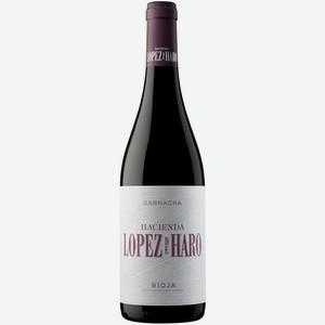 Вино Азьенда Лопез де Харо, Гарнача, 2019, 2019, 750 мл, Красное, Полусухое