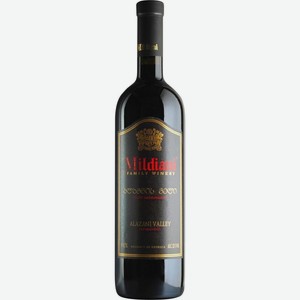 Вино Милдиани,  Алазанская Долина  Красное, 750 мл, Красное, Полусладкое