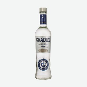 Водка Градус 0,5л Grain Альфа Ст/б