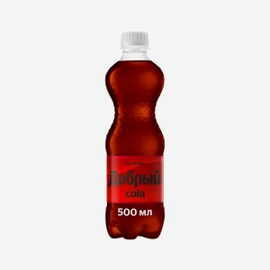 Вода газ. ДОБРЫЙ КОЛА без сахара 500мл