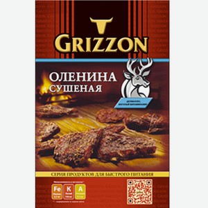 Снеки Оленина сушеная  Grizzon  36гр 36 г