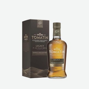 Виски Томатин Легаси 0.7л