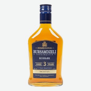 Коньяк Bursamdzeli 3 года 40% 0,25 л