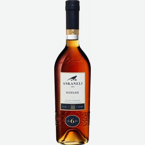 Коньяк  Асканели  6-летний, 500 мл