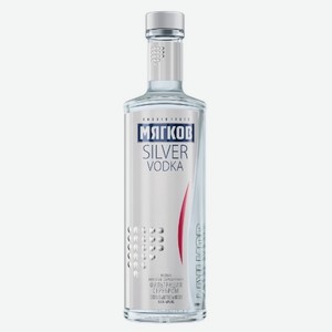 Водка Мягков Серебряная 40% 0.5л РОССИЯ