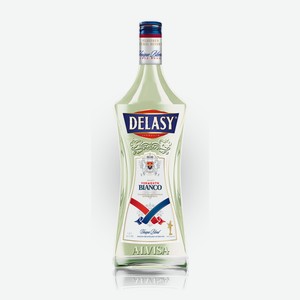 Вермут Delasy Bianco белый сладкий 1 л, 15%