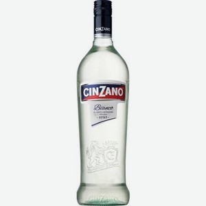Вермут Cinzano Bianco белый сладкий  1 л, 15%