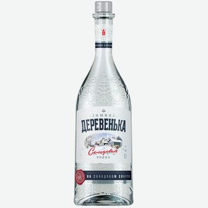 Водка Деревенька Зимняя Деревенька 0.5 л
