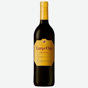 Вино красное Campo Viejo Rioja Tempranillo сухое, 0.75 л