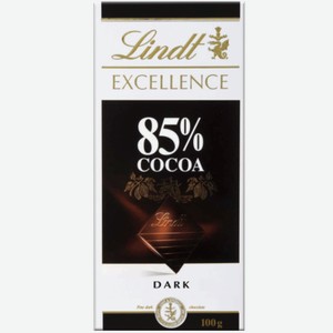 Шоколад Lindt Excellence 85% какао, 100г