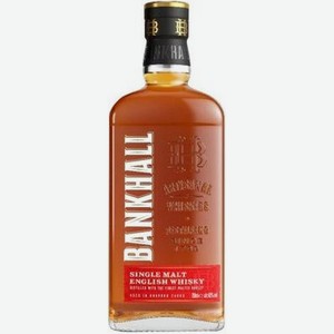 Виски Bankhall Single Malt 3 года 40%, 0.7 л Великобритания