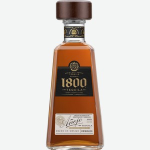 Текила  1800  Аньехо, 750 мл
