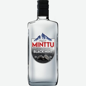 Ликер  Минтту  Черная Мята, 500 мл