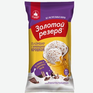 Мороженое Золотой резерв стак. Ваф. в ассортим 80г ТМ Снежный город