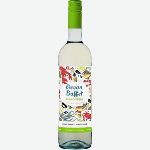 Вино белое Ocean Buffet Vinho Verde Branco полусухое 0.75 л
