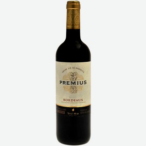 Вино красное Yvon Mau Premius Rouge Bordeaux сухое 0.75 л