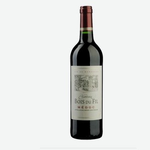   Вино Chateau Bois du Fil Medoc красное сухое, 0,75 л